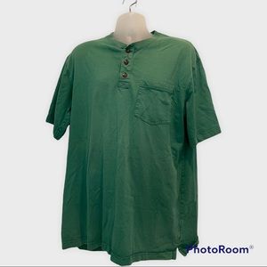 Duluth Trading Co Mens Green Shirt Size Large